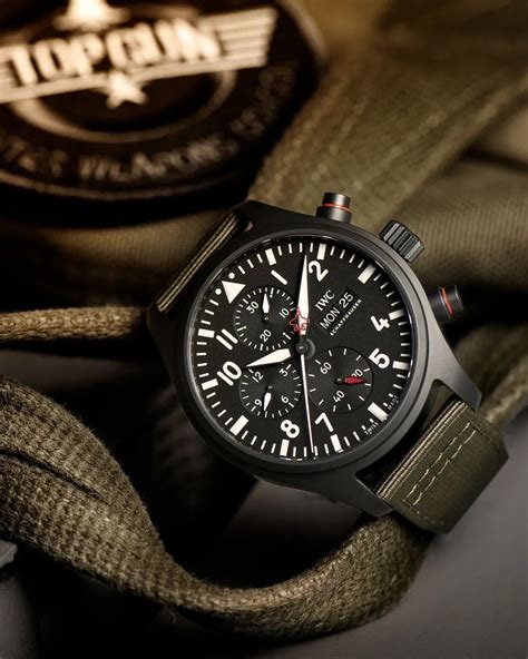 replica watch info iwc|iwc most successful top gun edition.